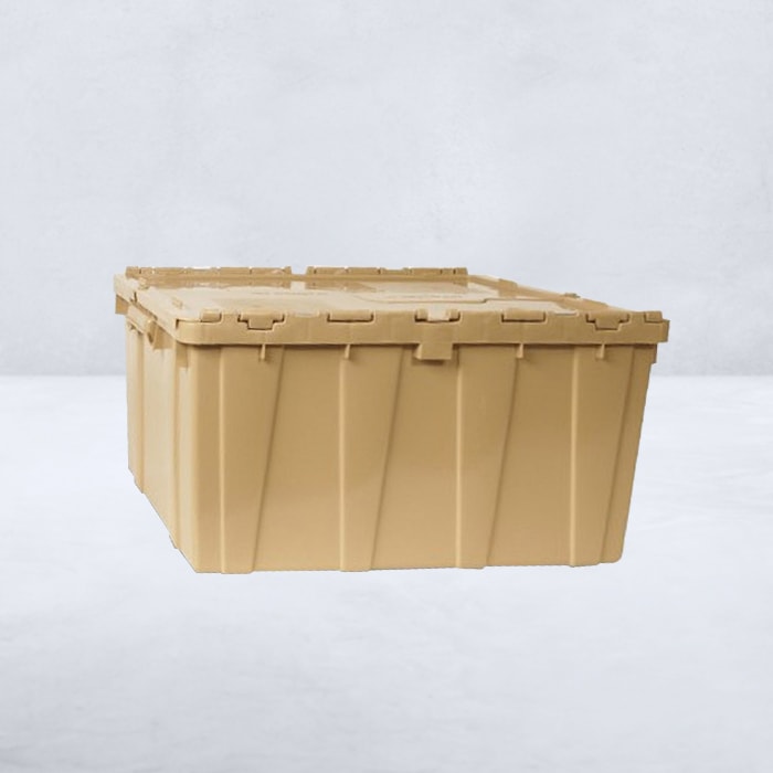 Caja de plástico bisagras 60 × 50 × – Magniplastic SA de CV